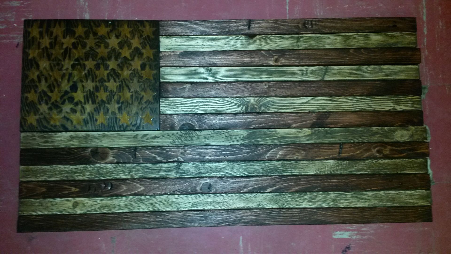 Buy A Handmade Rustic Distressed Wood American Flag Made To Order From Dream It Signs Buy A Handmade Rustic Distressed Wood American Flag Made To Order From Dream It Signs