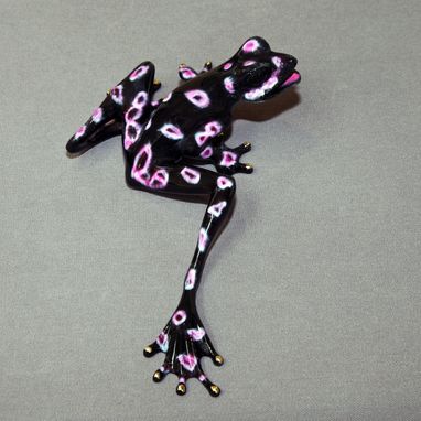 Custom Made "Samson" Bronze Frog Statue Figurine Amphibian Art Limited Edition Signed Numbered