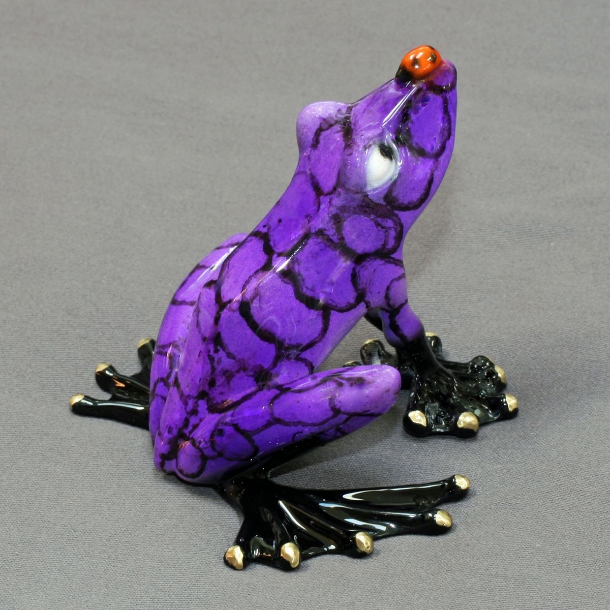 Buy a Custom Bronze Frog Figurine Statue Sculpture Art, made to order