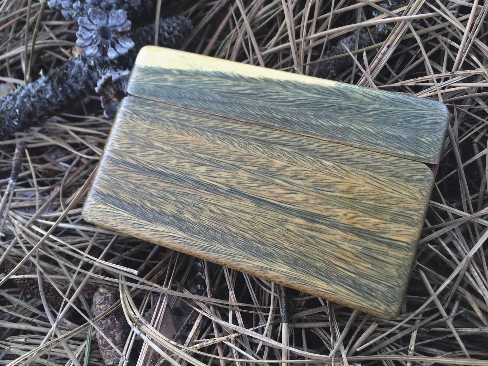 Buy Custom Made Wood Wallet And Business Card Holder, made to order