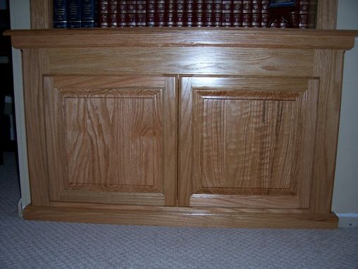 Custom Made Built In Bookcase