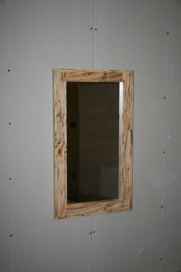 Custom Made Spalted Maple Mirror