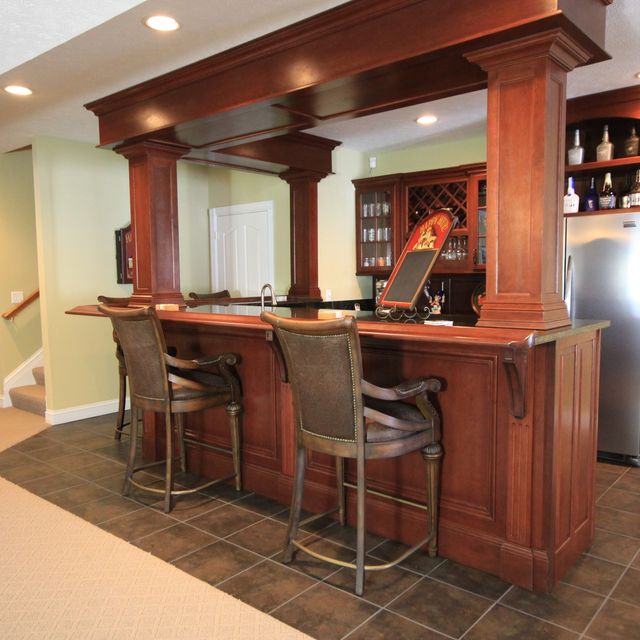 Custom Wet Bar by Walters Cabinets, Inc. | CustomMade.com Custom Wet Bar by Walters Cabinets, Inc. | CustomMade.com