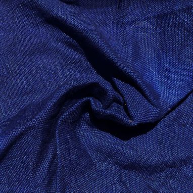 Custom Made Usa Made French Linen Pillowcase- Indigo Navy Blue