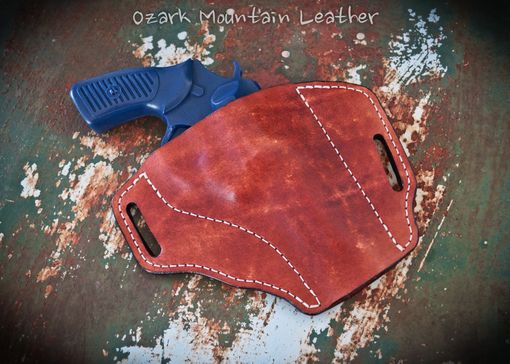 Custom Made Leather Holster For A Ruger Sp101