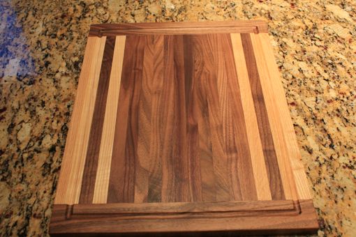 Custom Made Walnut And Ash Hardwood Cutting Board