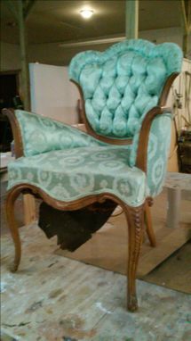Custom Made Refinished Antique Chair