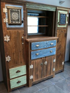 Custom Made Bathroom Storage Wall Unit