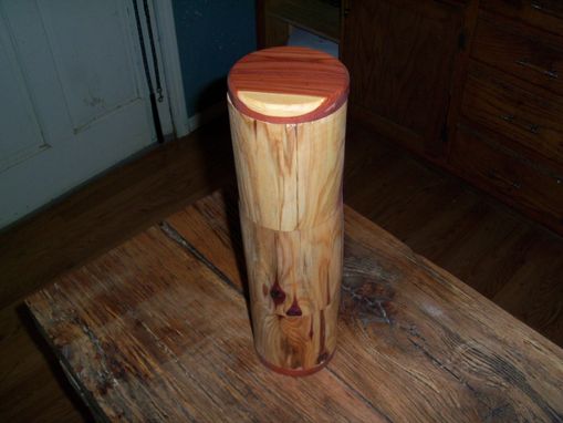 Custom Made Cylindrical Cedar Bandsaw Box