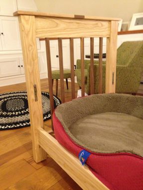 Custom Made Ash And Walnut (Dog) Bed