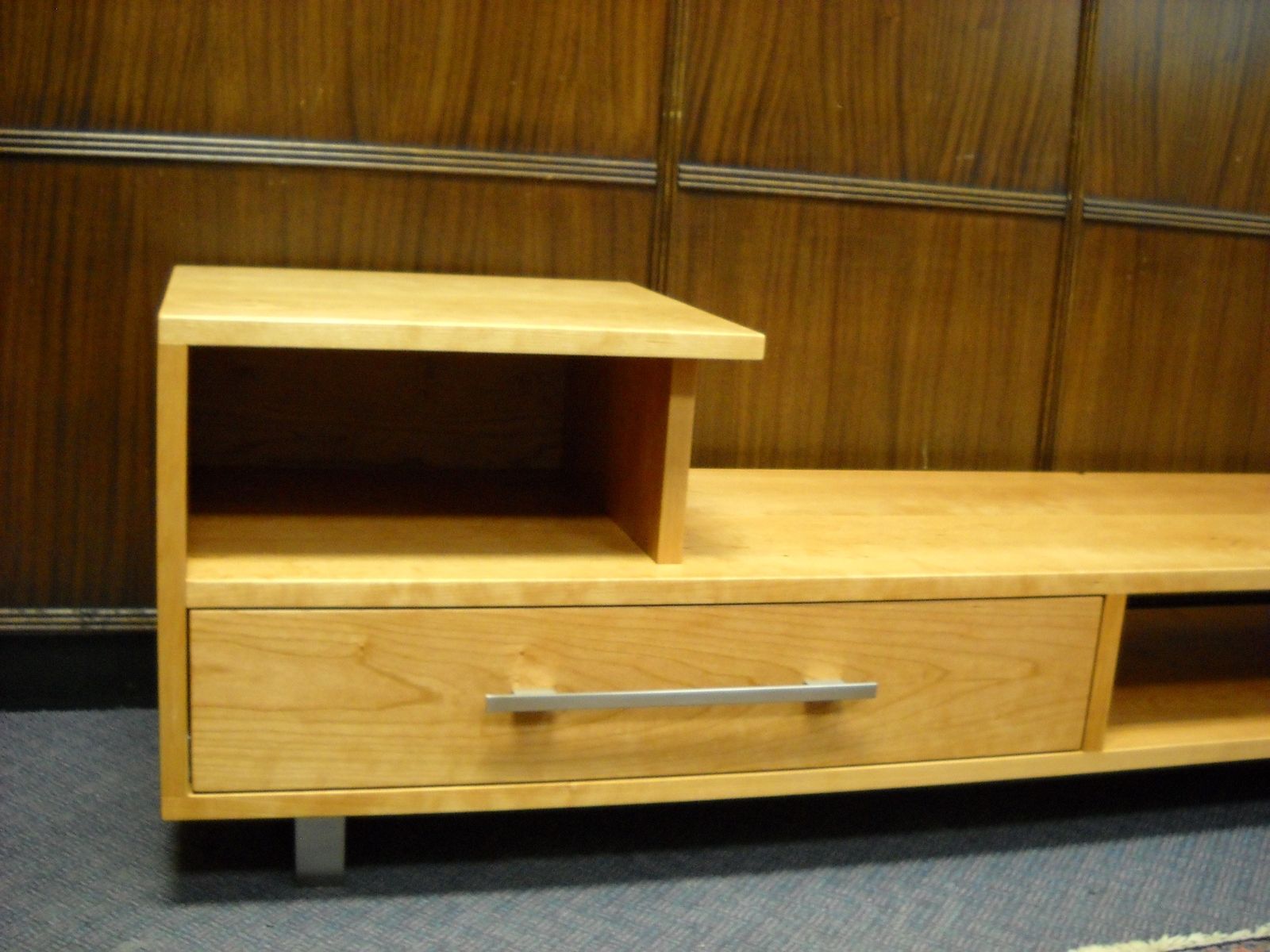 Custom Made Mod Cherry Media by J. Holtz Furniture