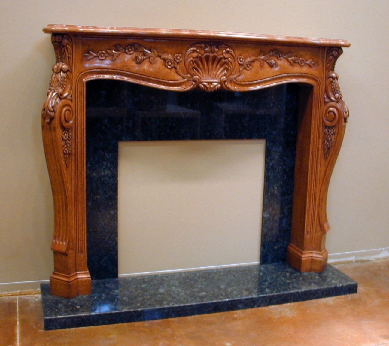 Hand Crafted M 630 Custom Fireplace Mantel By Hercules Custom