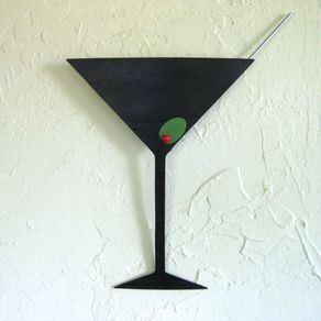 Custom Wall Decor And Mirrors Custommade Metal Art Sculpture Martini Kitchen Upcycled Wall Bar Dining Room Tails By John And