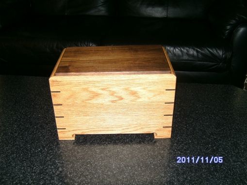 Custom Made Keepsake Box With Secret Compartment