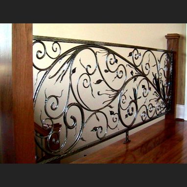 Custom Made Custom Forged Railing