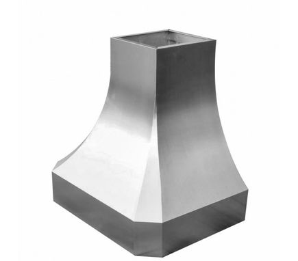 Custom Made Contemporary™ - 30" Custom Stainless Steel Range Hood By World Coppersmith