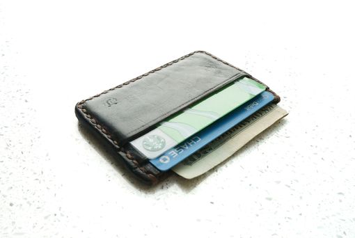 Custom Made Men's Leather Wallet Card Holder