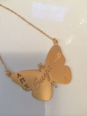 Custom Made Gold Butterfly