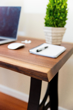 Custom Made Small Space Desk, Small Wooden Desk, Small Home Office Desk, Small Work Desk, Small Desk Table