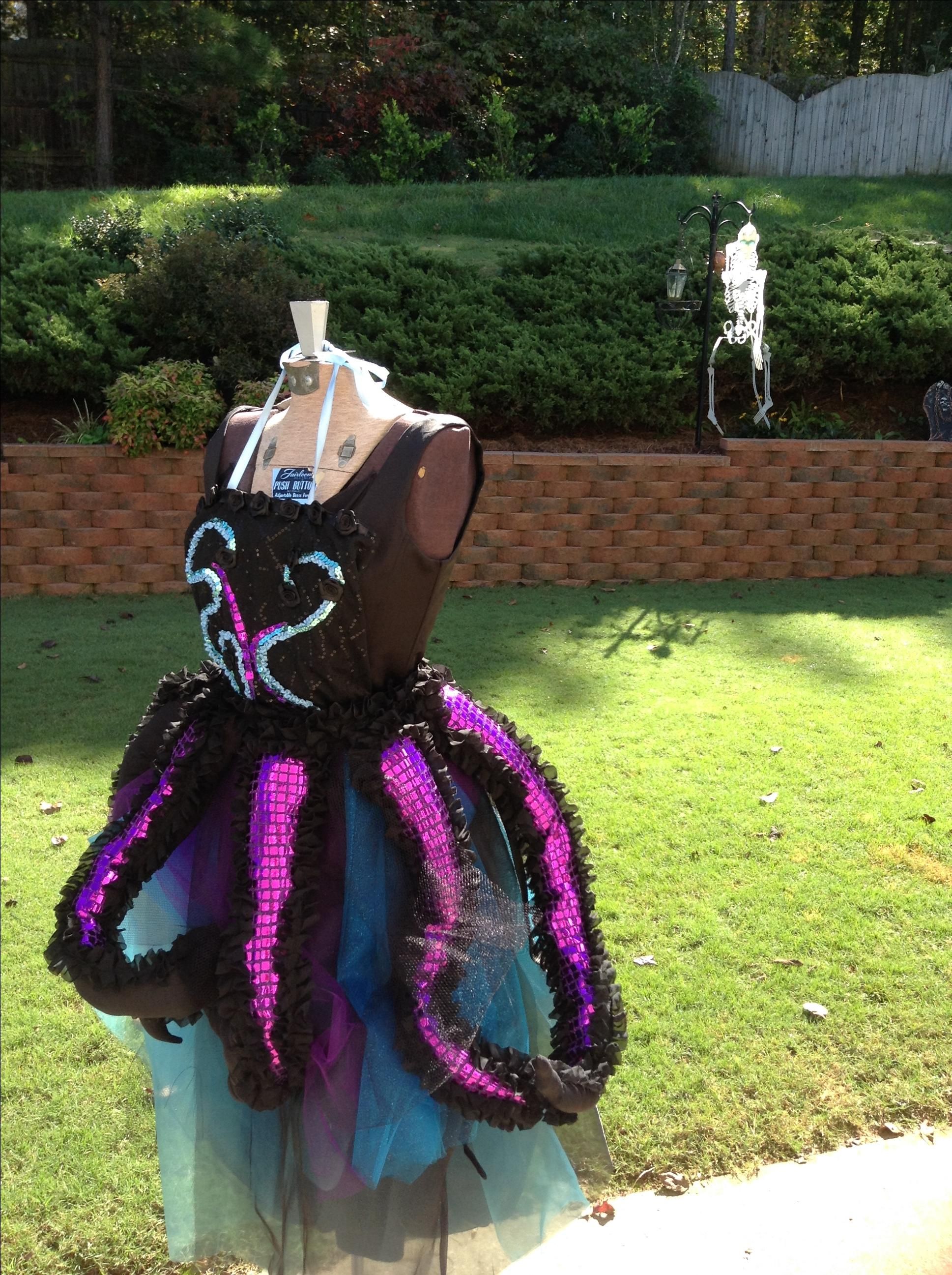 Hand Crafted Ursula Children's Halloween Costume by Kate McGrath ...