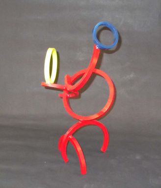 Custom Made Metal Ring Sculpture #2