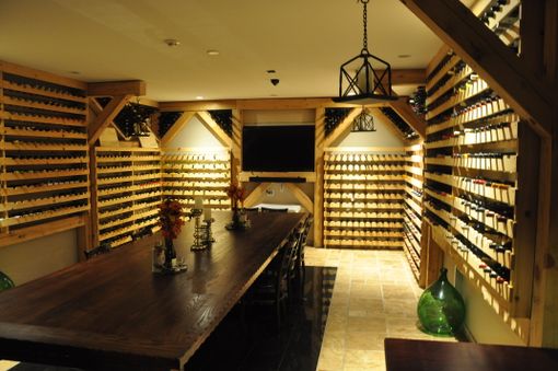 Custom Made Custom Wine Cellar