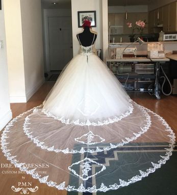 Custom Made Detachable Strapless Ball Gown