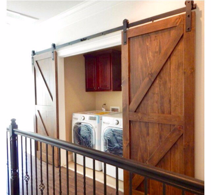 Custom Made Rustic Sliding Barn Doors By Chitown Furniture