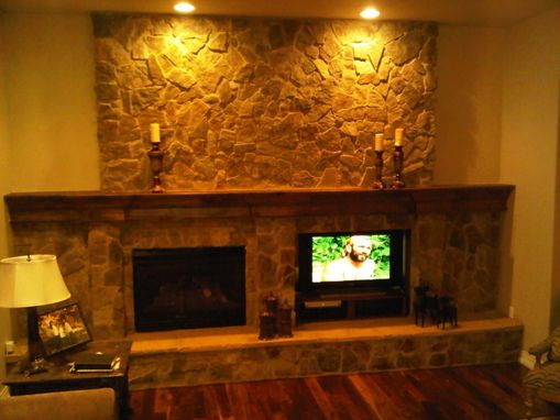 Custom Made Mantle And Stone Work