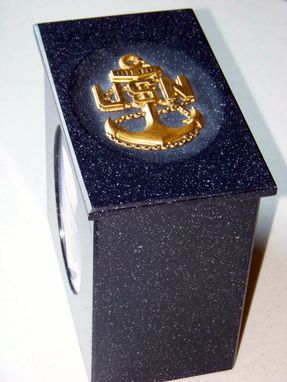 Custom Made Navy Cremation Urn