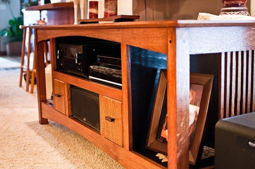 Custom Made Arts& Crafts Entertainment Centers