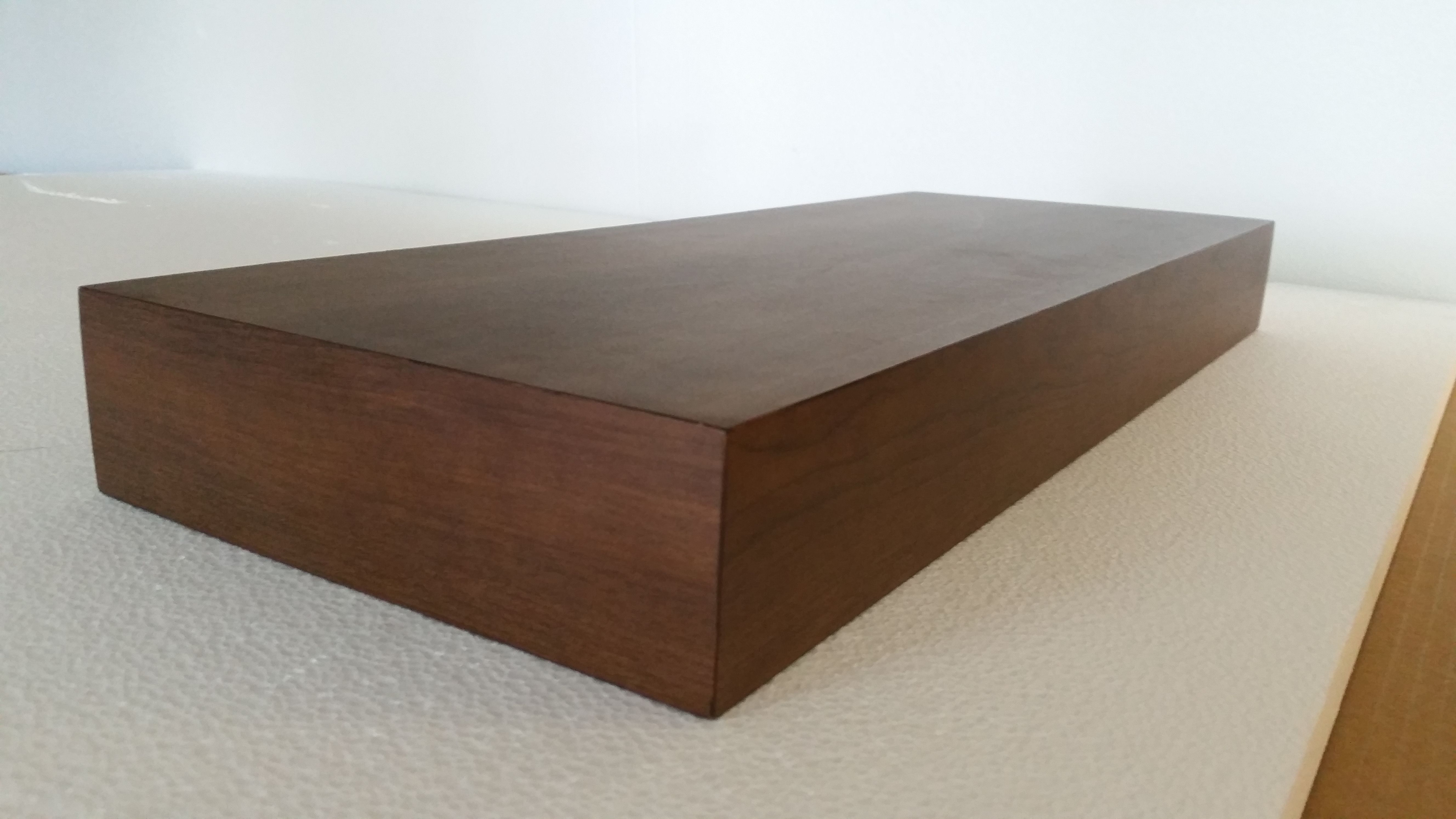 Buy Handmade Floating Wall Shelf Shelves 72 Inch Walnut Color Labor Day