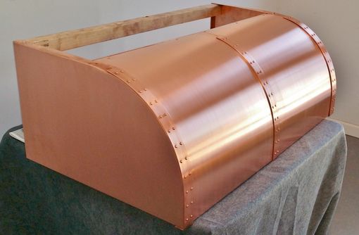 Custom Made Copper Range Hood