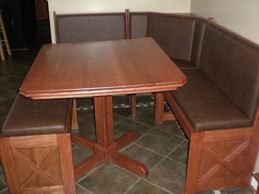 Custom Made Built-In Kitchen Table