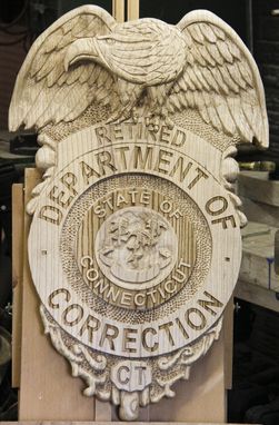 Custom Made Carved Sign Or Relief
