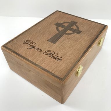 Custom Made Custom Wooden Bible Boxes