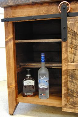 Custom Made Wine Storage Dry Bar- Buffet Table -Serving Table