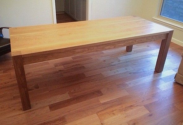 Custom Parsons Style Dining Table By, Parsons Style Dining Room Tables