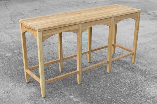 Custom Made Oak Console/Sofa Tables