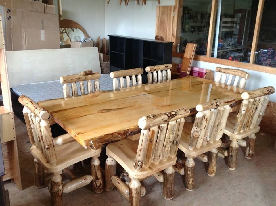 Handmade Log Furniture by The Amish Hook Up | CustomMade.com