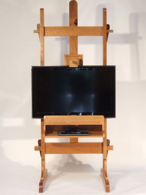 Custom Made Tv Easel, Tv Stand