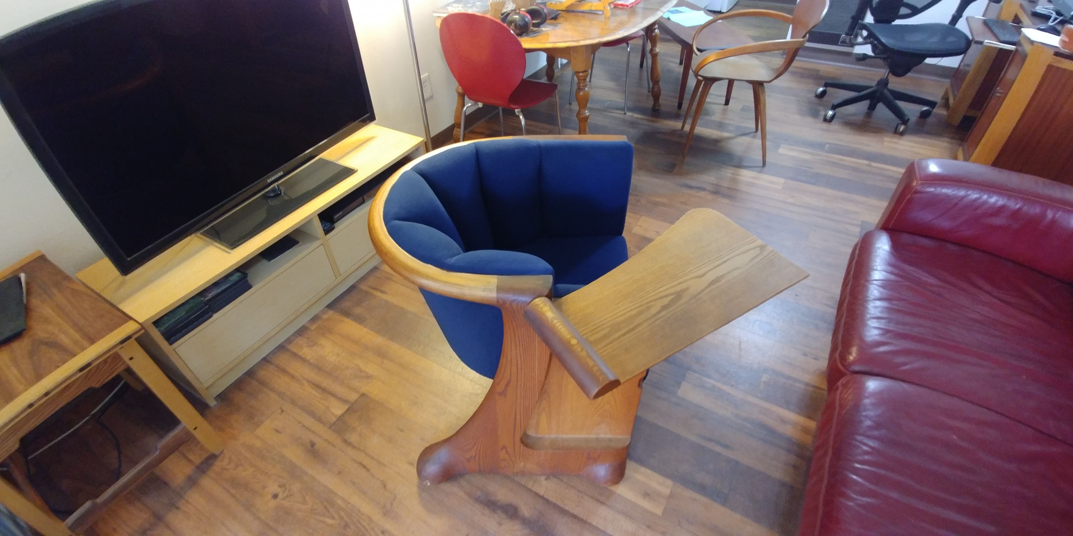 Buy Hand Made Wendell Castle Boardroom Chair, made to order