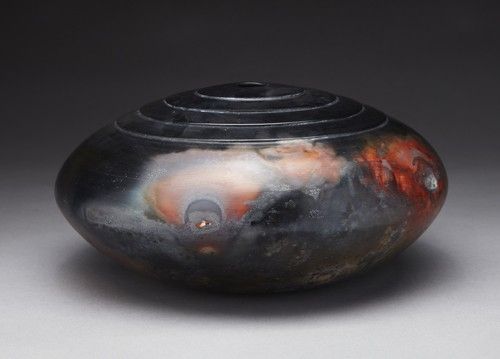 Custom Made Saggar Fired Porcelain Ceramic Vessels