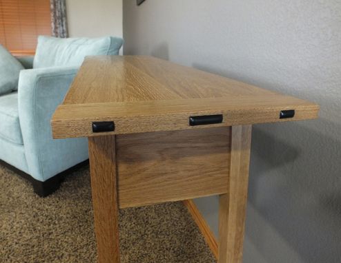Custom Made Side Table - Green And Green Inspired