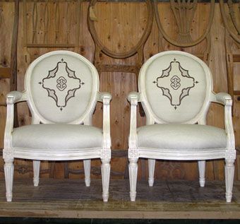 Custom Made Louis Chairs