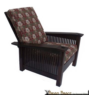 Custom Made Cherry Morris Chair