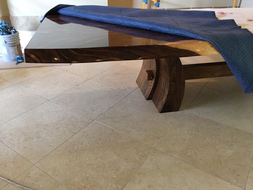 Custom Made Extra Long Parota Slab Table