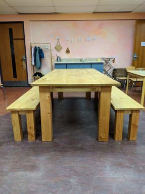 Custom Made Farmhouse Table