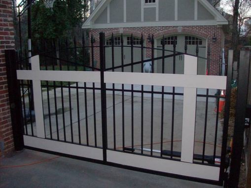 Custom Made Craftsman Style Gates