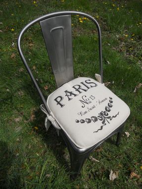 Custom Made Custom Chair Pad - Paris By Green Mountain Boho